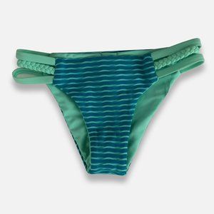 Capitola Bikini Bottom in Blue Tide